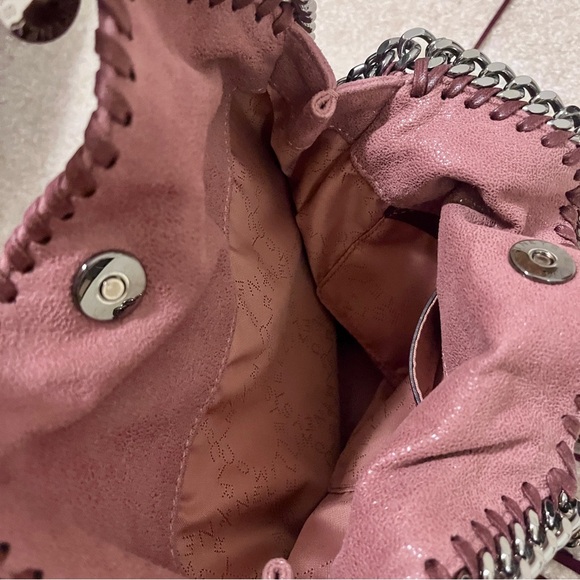 Stella McCartney Pink and Brown Shoulder Bag - Picture 7 of 15